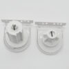38MM plastic window manual roller blinds components